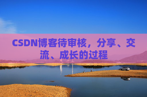 CSDN博客待审核,分享、交流、成长的过程